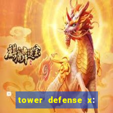 tower defense x: beta codes